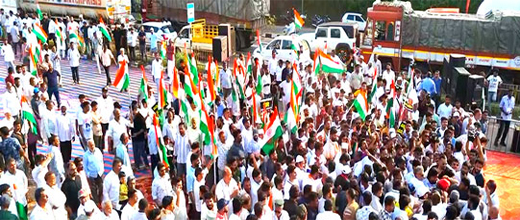 Ullal-Tiranga Yatra against SIR